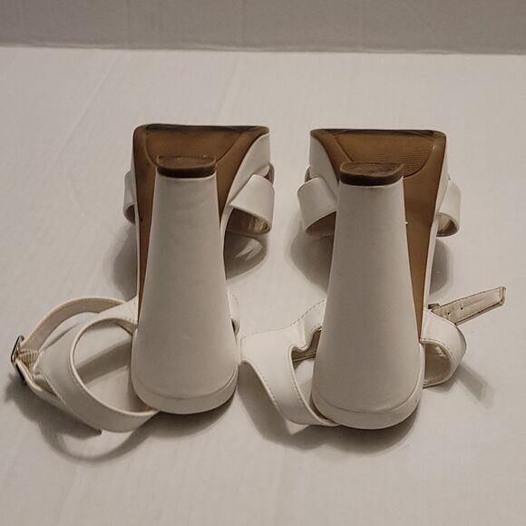 DELICIOUS CRISS-CROS BLOCK HEEL PLATFORM OPEN TOE PLATFORM ESPADRILLE SANDAL R3 - Picture 15 of 16